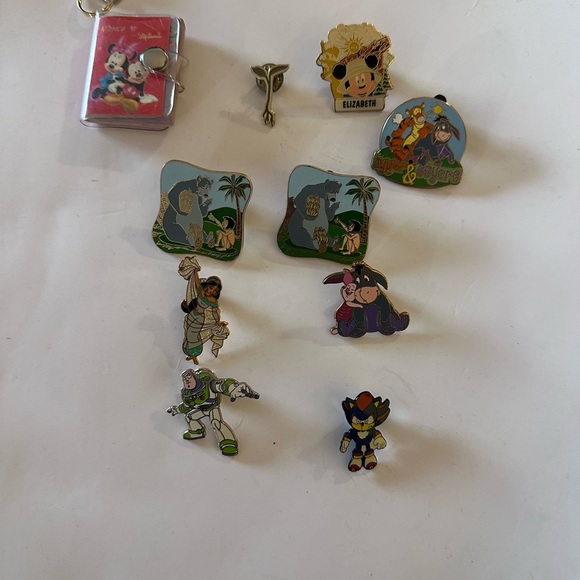 Disney Red and Yellow Action Figures - Picture 1 of 2